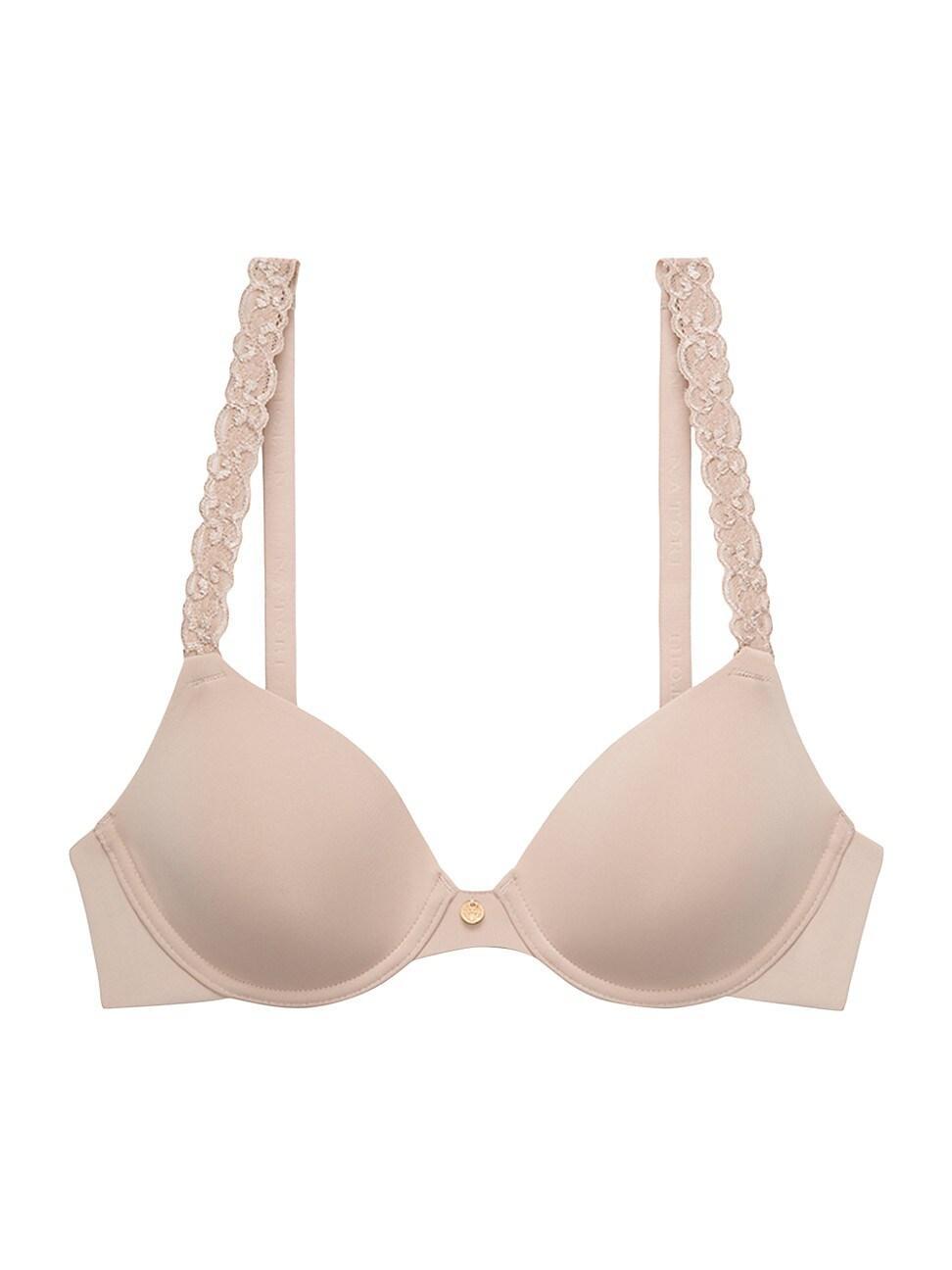 Natori Pure Luxe Contour Underwire 732080 (Cafe) Women's Bra Product Image