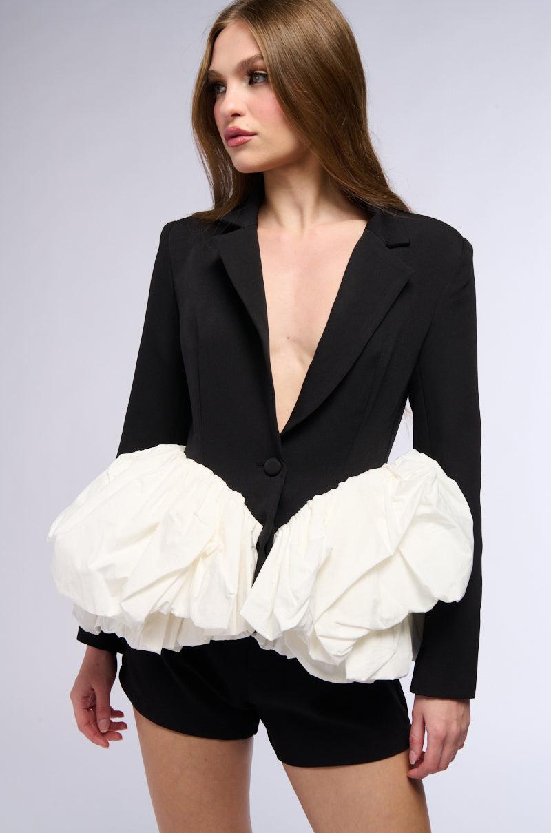 BONNE NUIT PEPLUM BLAZER Product Image