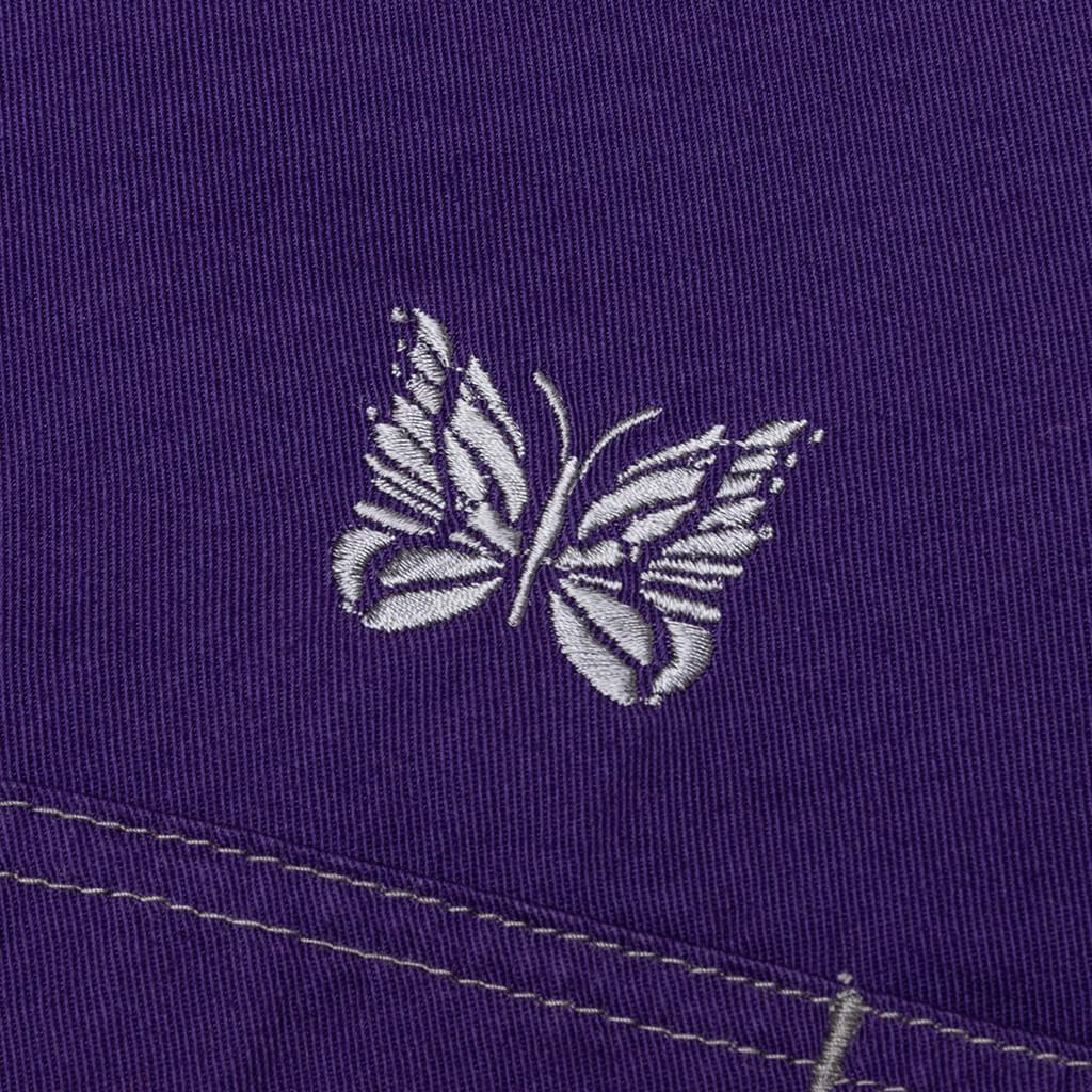 Needles x SMITH'S Cotton Twill Coverall - Purple Male Product Image