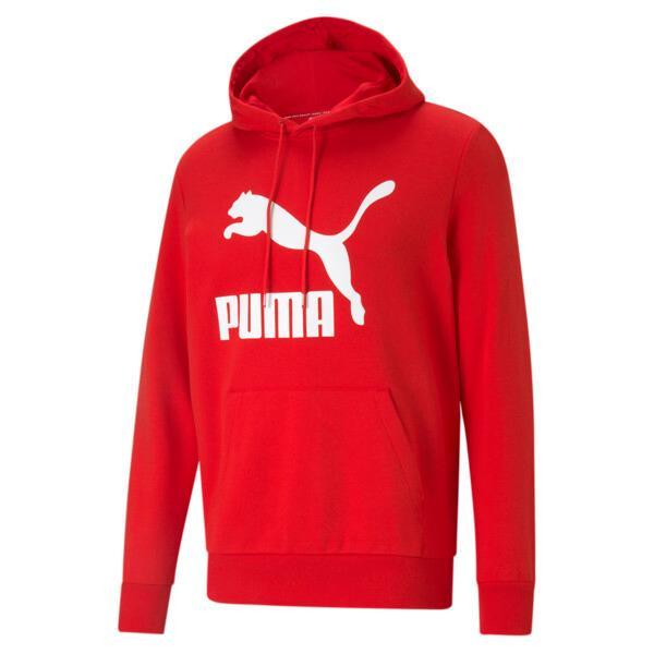 PUMA Classics French Terry Logo Men's Hoodie Product Image