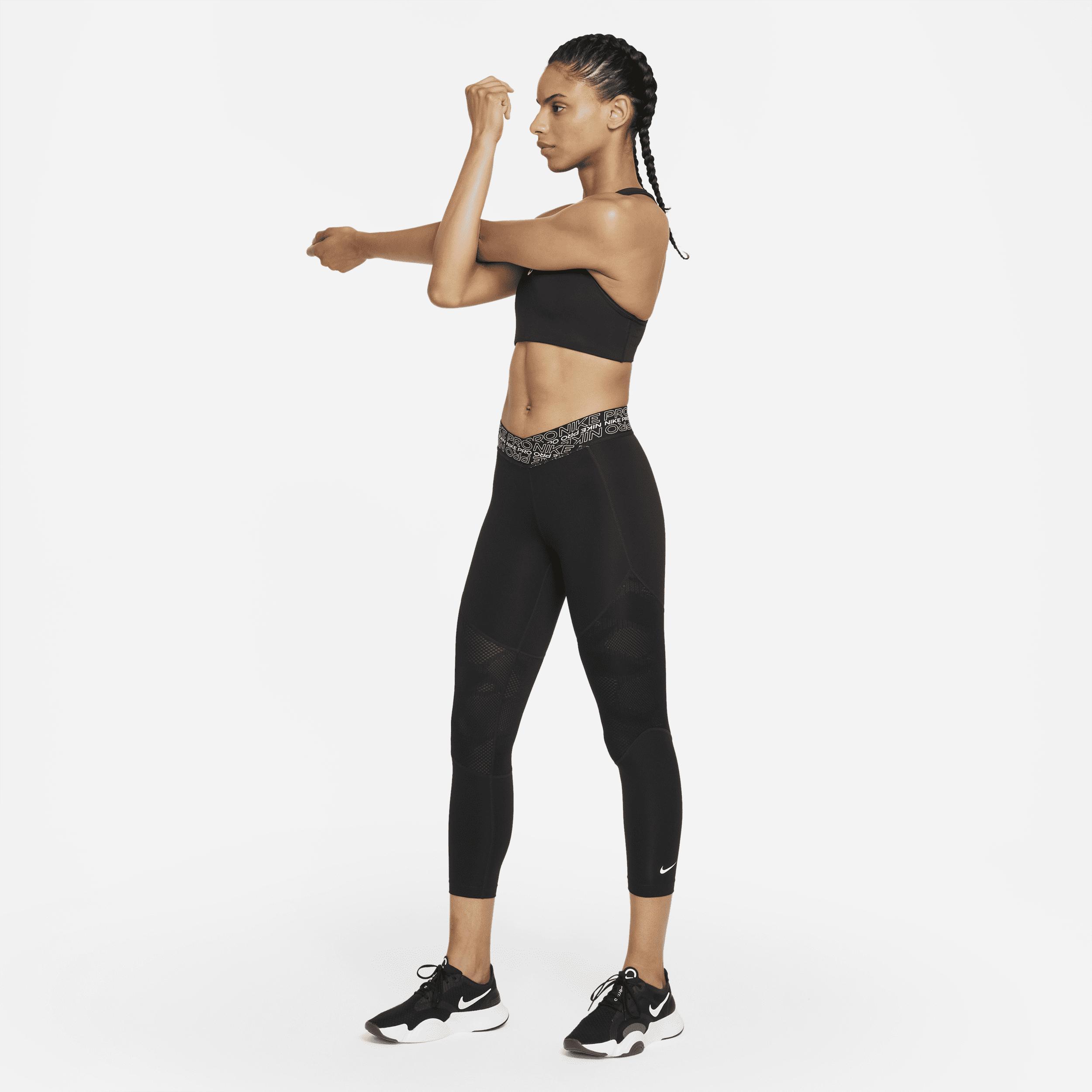 Women's Nike Pro Mid-Rise Crop Leggings Product Image