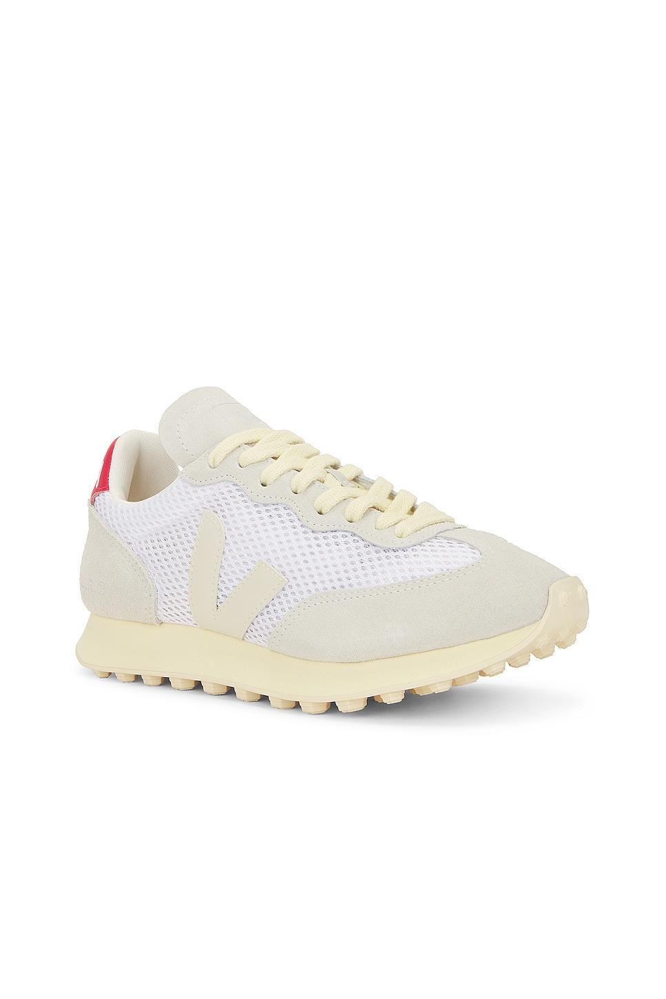 Veja Rio Branco Light Sneaker in White Product Image