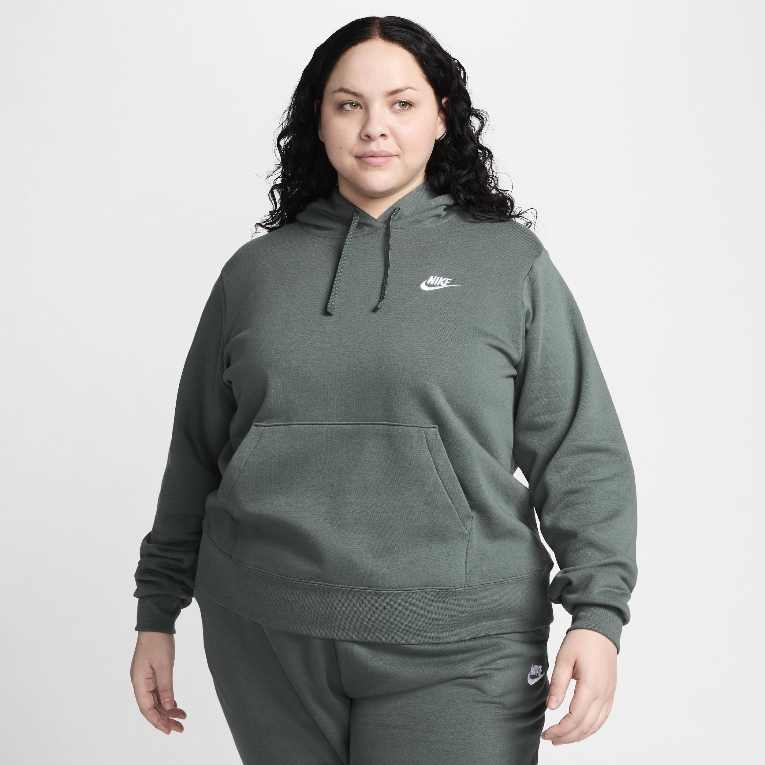 Womens Nike Sportswear Club Fleece Pullover Hoodie (Plus Size) Product Image