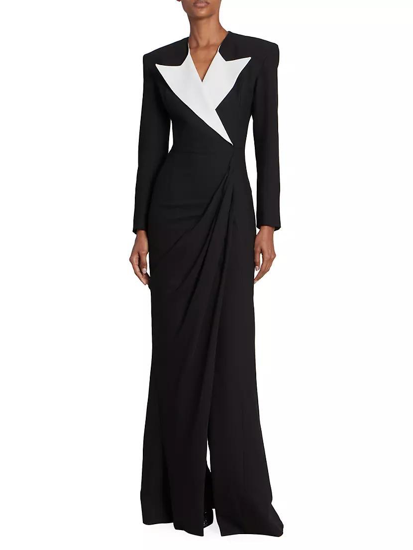 Two-Tone Tuxedo Gown Product Image