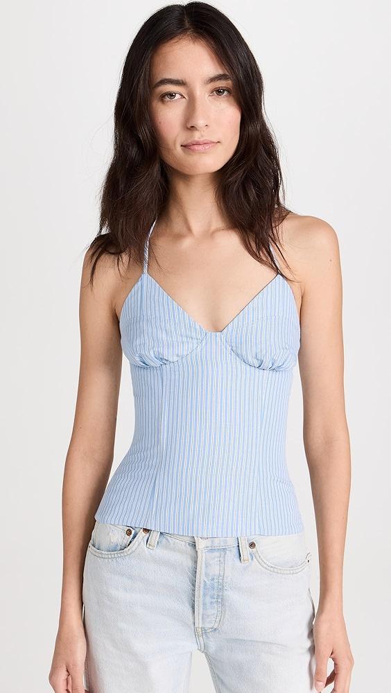 Rosie Assoulin Beach Bustier Top | Shopbop Product Image