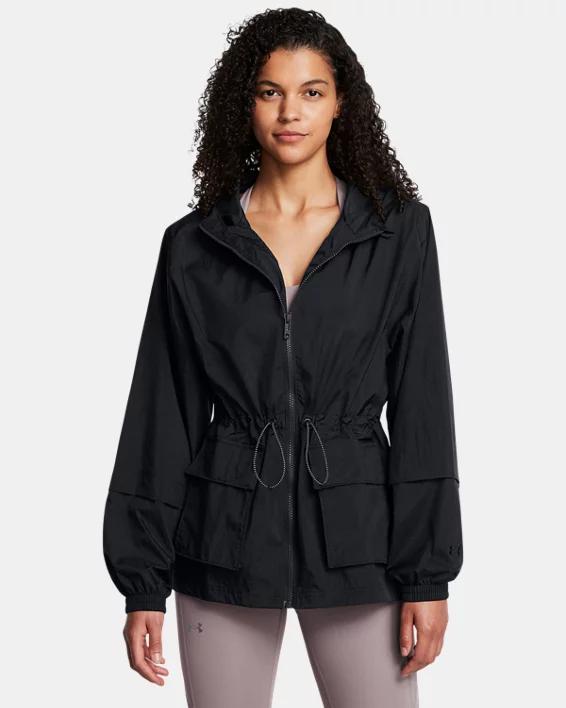 Women's UA Crinkle Woven Jacket Product Image