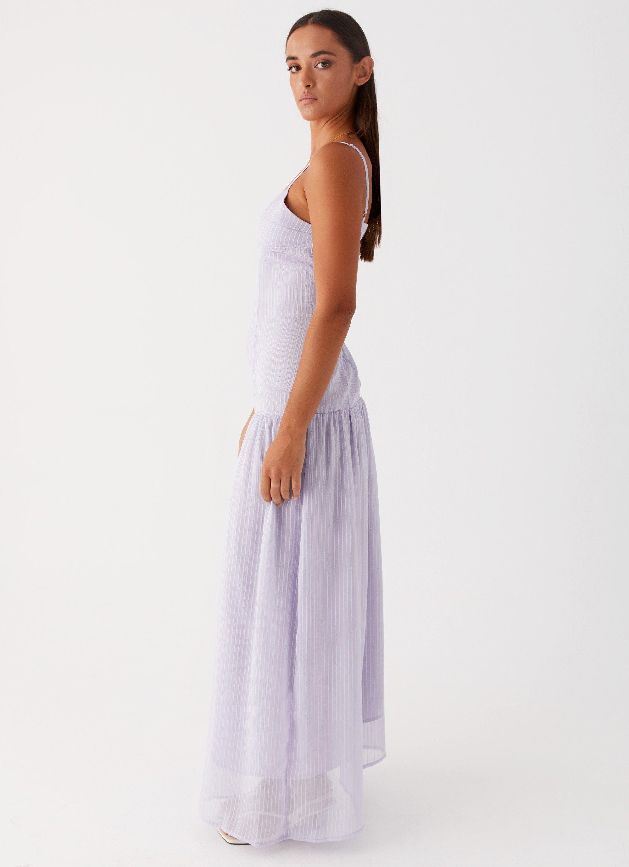 Shania Maxi Dress - Lavender Product Image