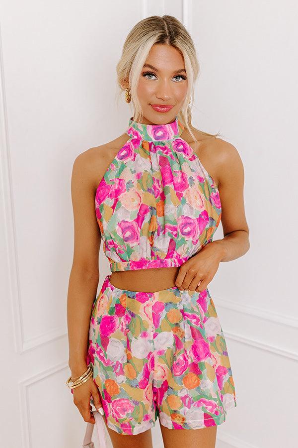 Floral Dream Crop Top Product Image