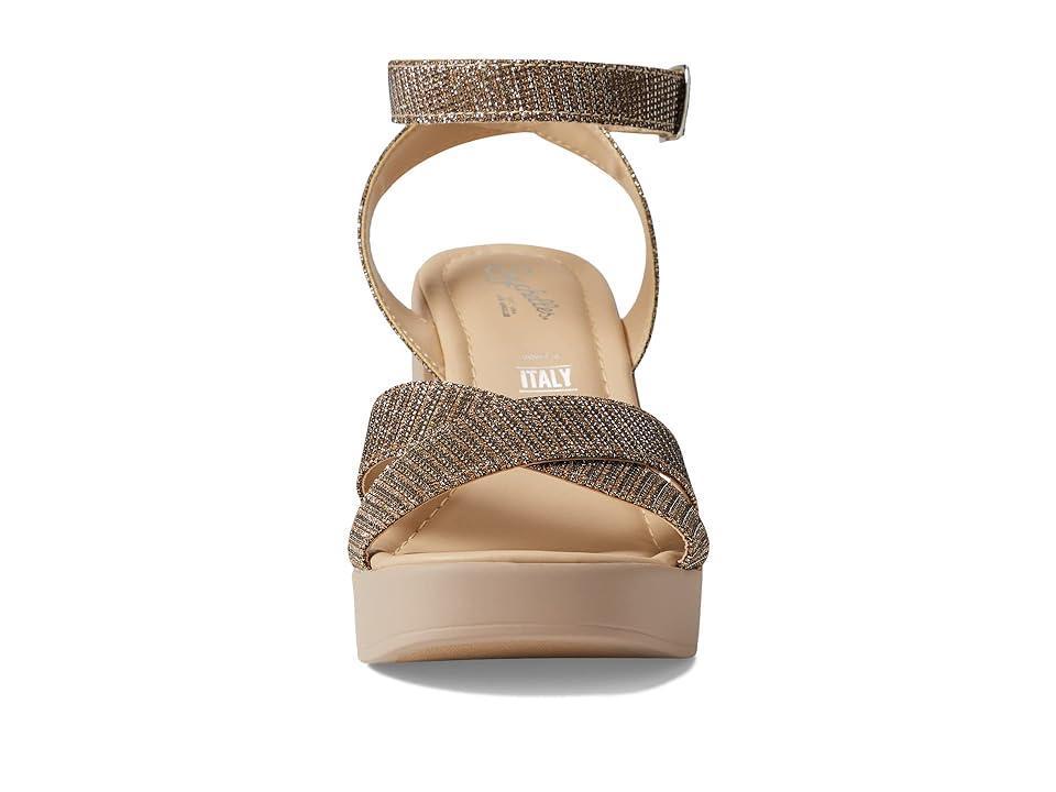 Seychelles Sand Castle (Shimmer Fabric) Women's Shoes Product Image