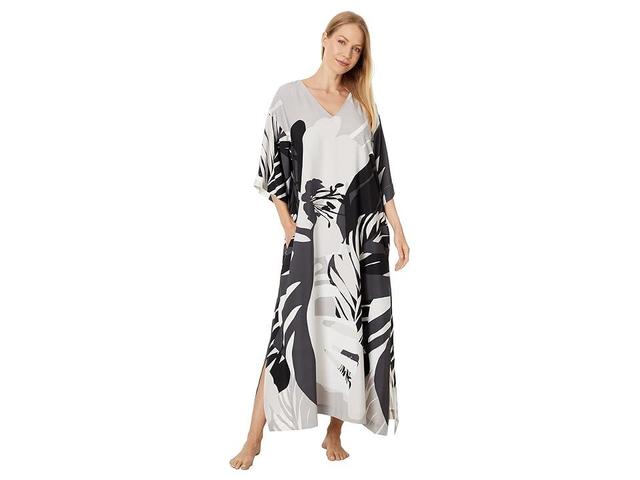 Natori Portofino 52 Caftan (Grey) Women's Pajama Product Image