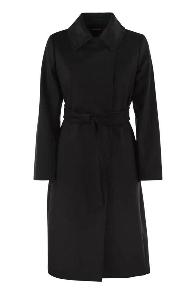 MAX MARA Maxmara Studio Bcollag Coat In Black Product Image