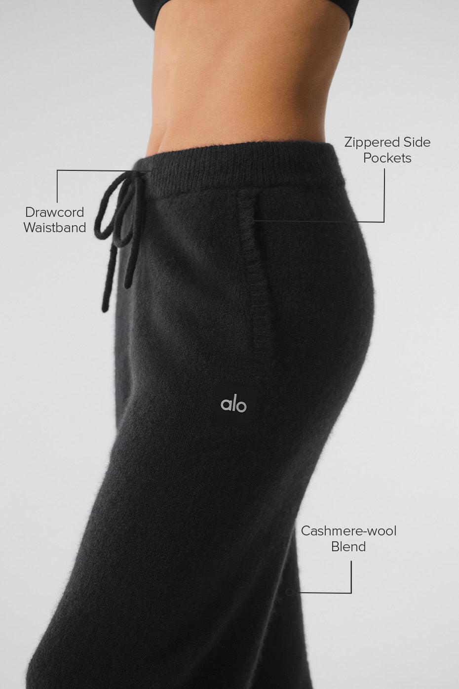 New Class Cashmere Sweatpant - Black Product Image