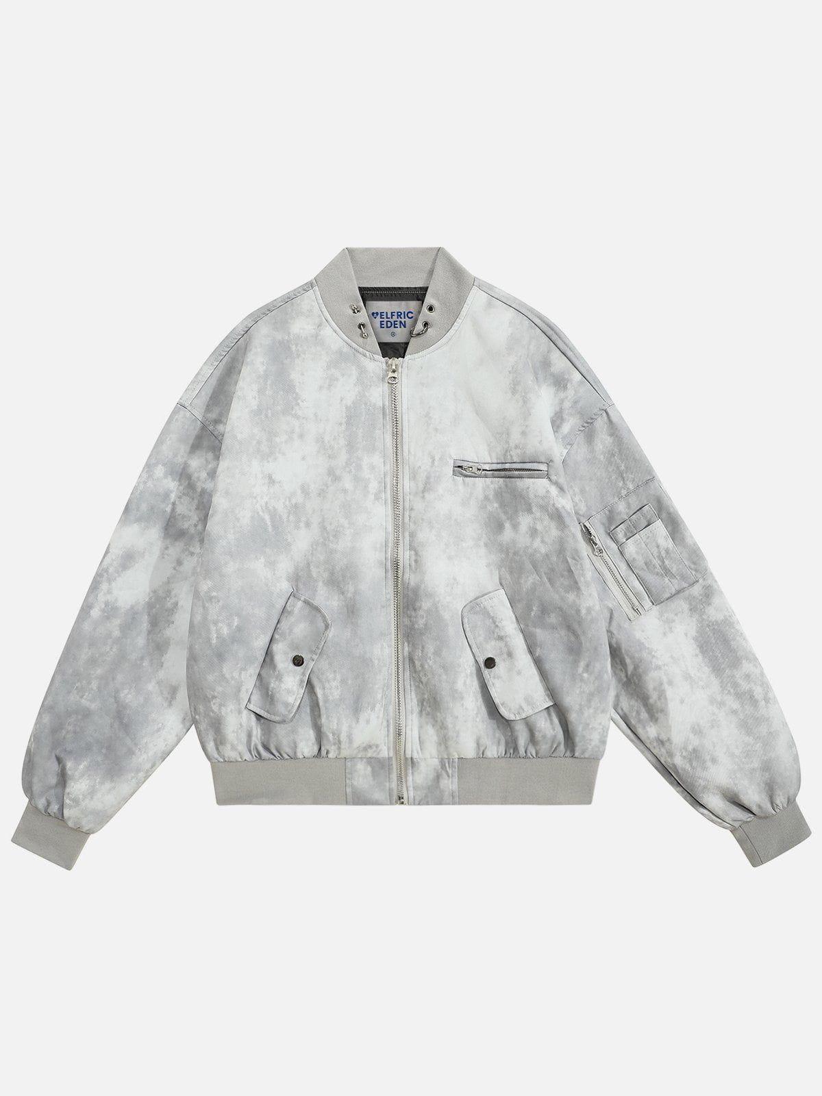 Aelfric Eden Tie Dye Bomber Jacket Product Image