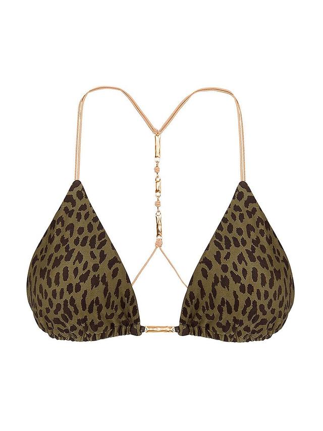 Womens Rosewood Ruth T-Back Bikini Top Product Image