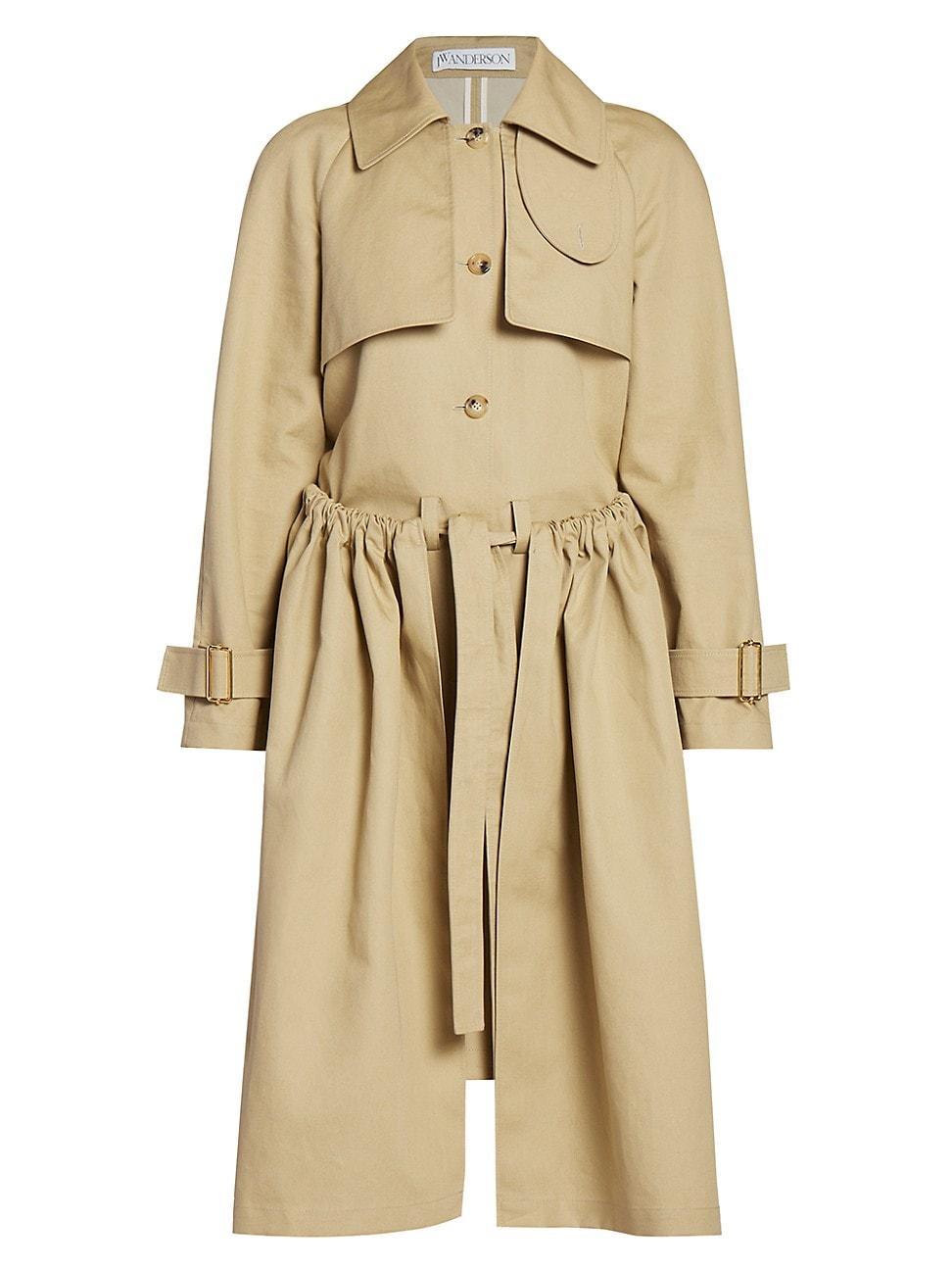 Womens Flared Trench Coat product image