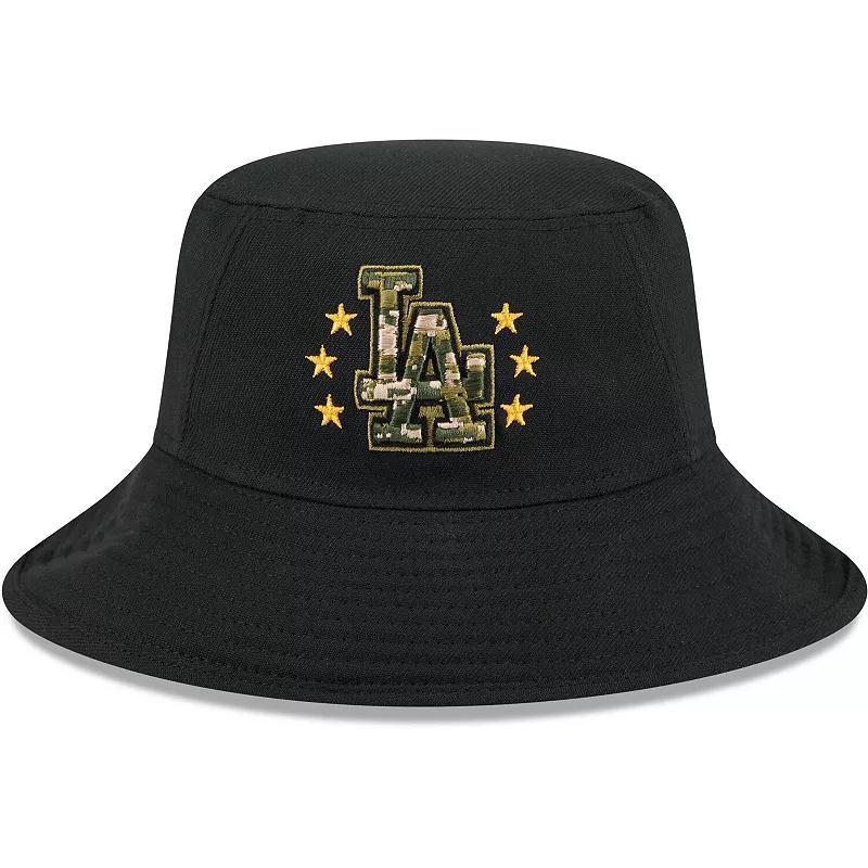 Mens New Era Los Angeles Dodgers 2024 Armed Forces Day Bucket Hat Product Image