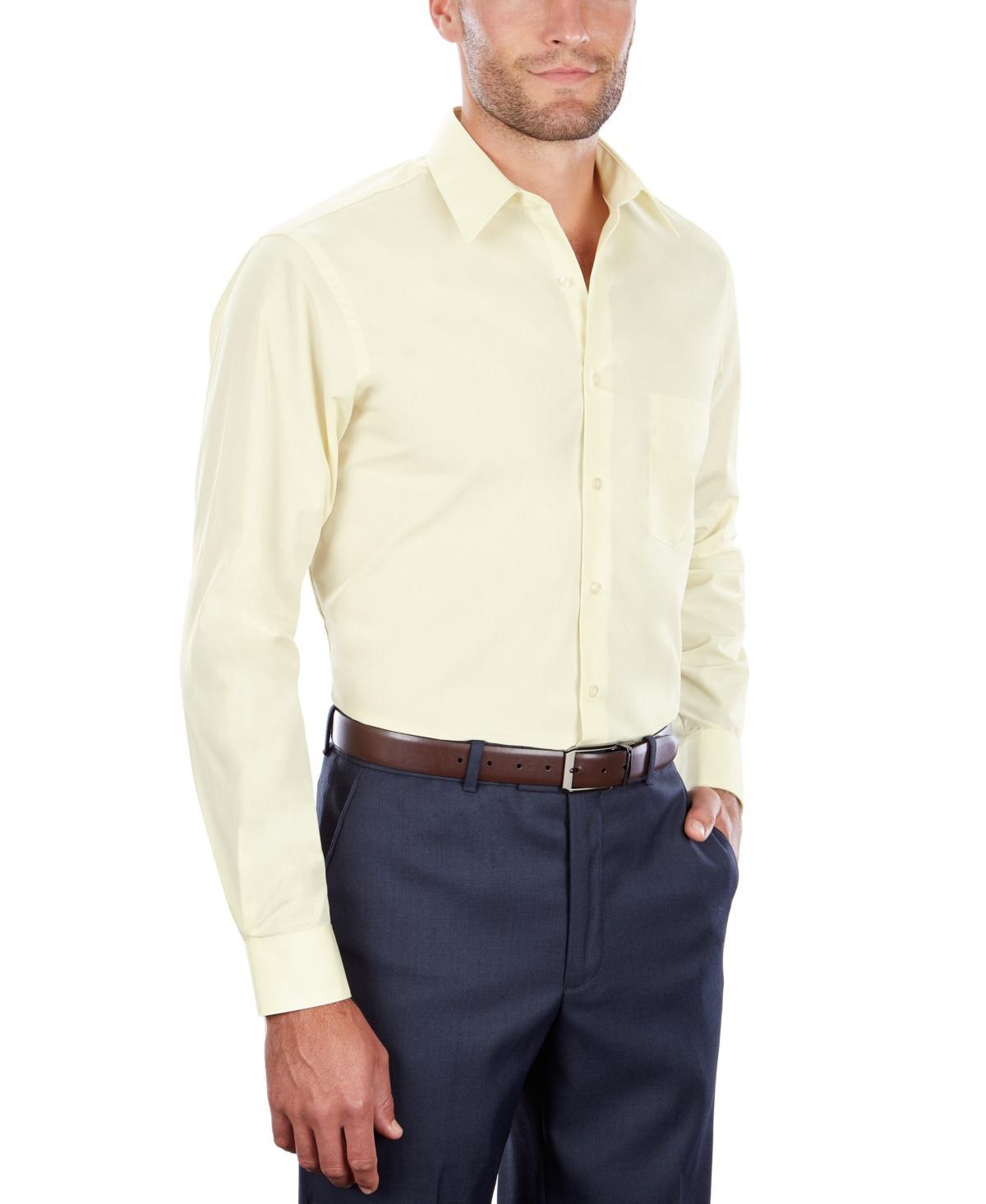 Van Heusen Mens Regular-Fit Poplin Dress Shirt Product Image