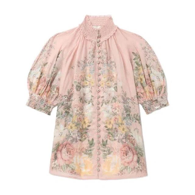 ZIMMERMANN Short  Woman Color Pink In Multicolour Product Image