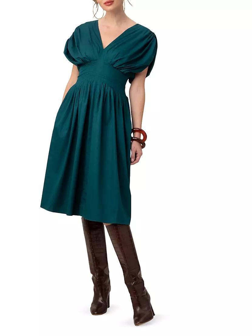 Dasya 2 Cotton Midi-Dress Product Image