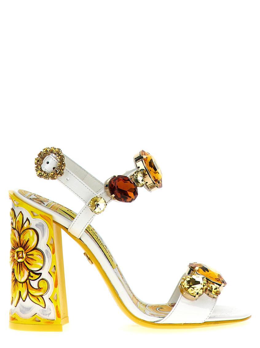 Yellow Keira Heels Product Image