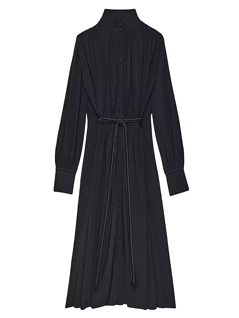 Drawstring Maxi Shirtdress product image