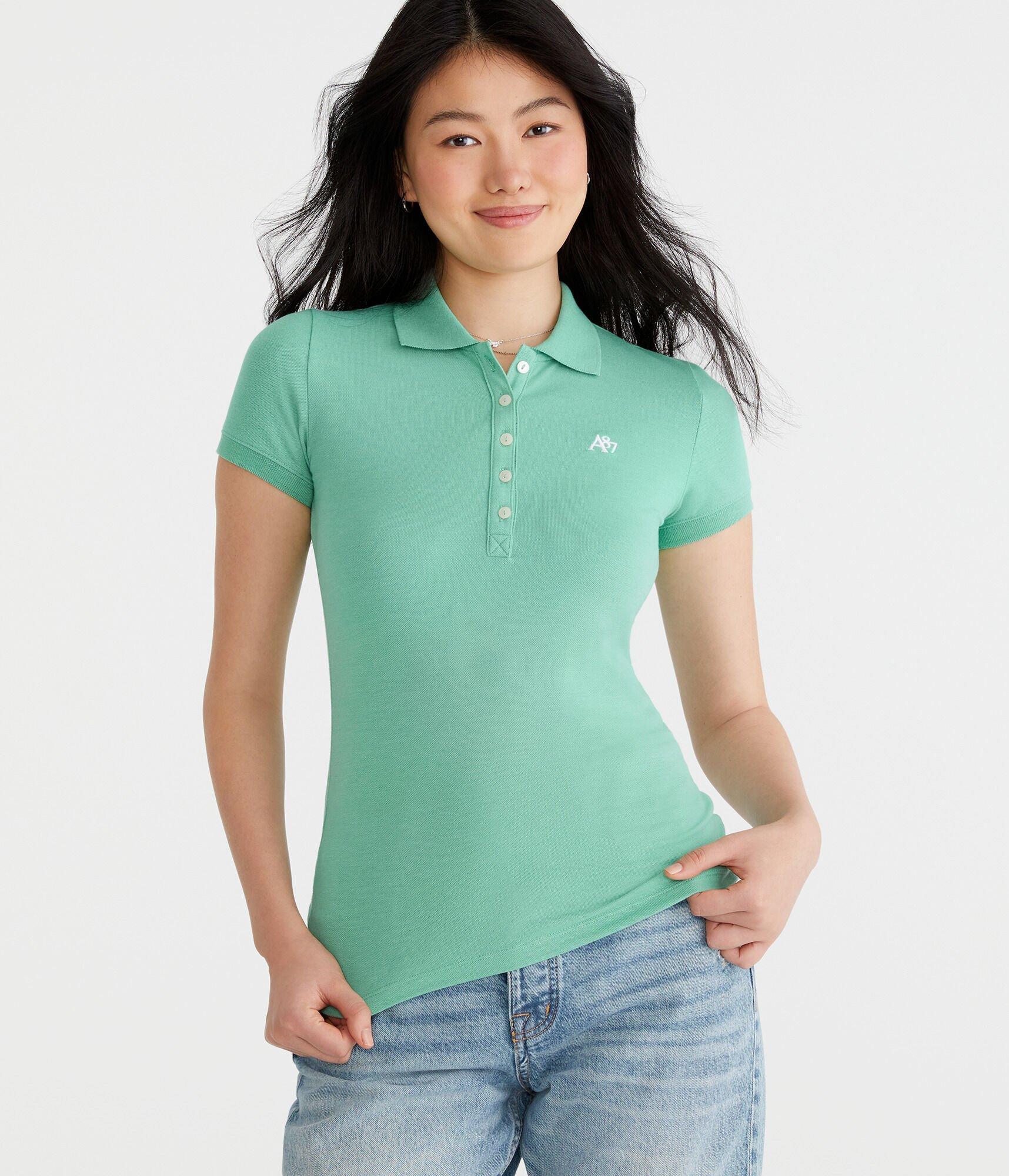 GirlsTopsPolosA87 Piqué Polo Product Image