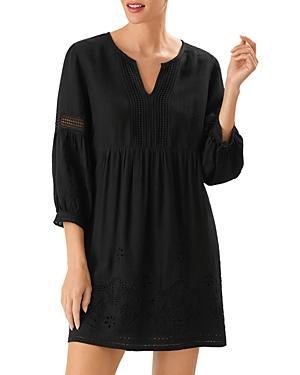 Tommy Bahama St. Lucia Split Neck Dress Swim Cover-Up Product Image