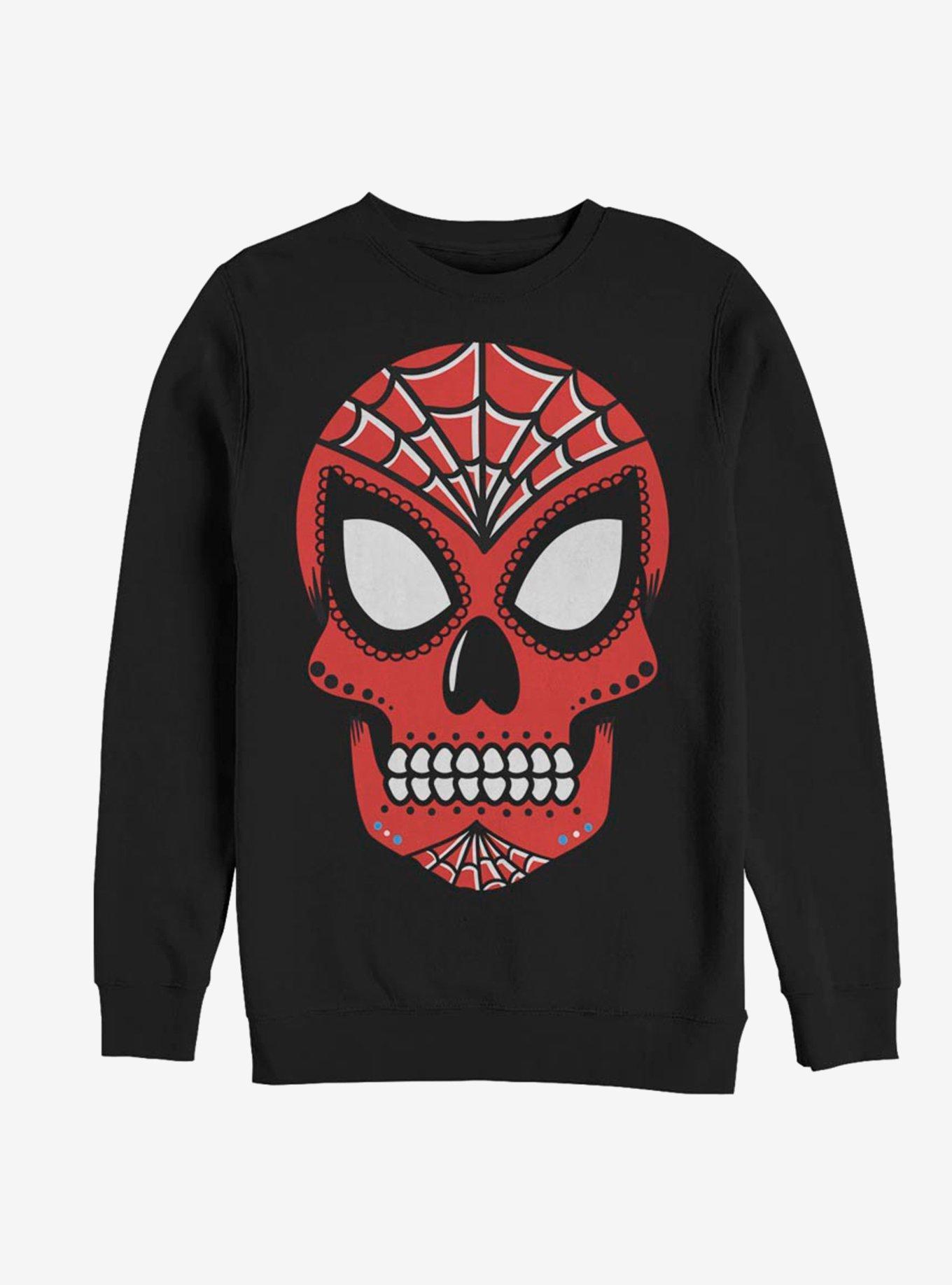 Marvel Spider-Man Sugar Skull Sweatshirt Product Image