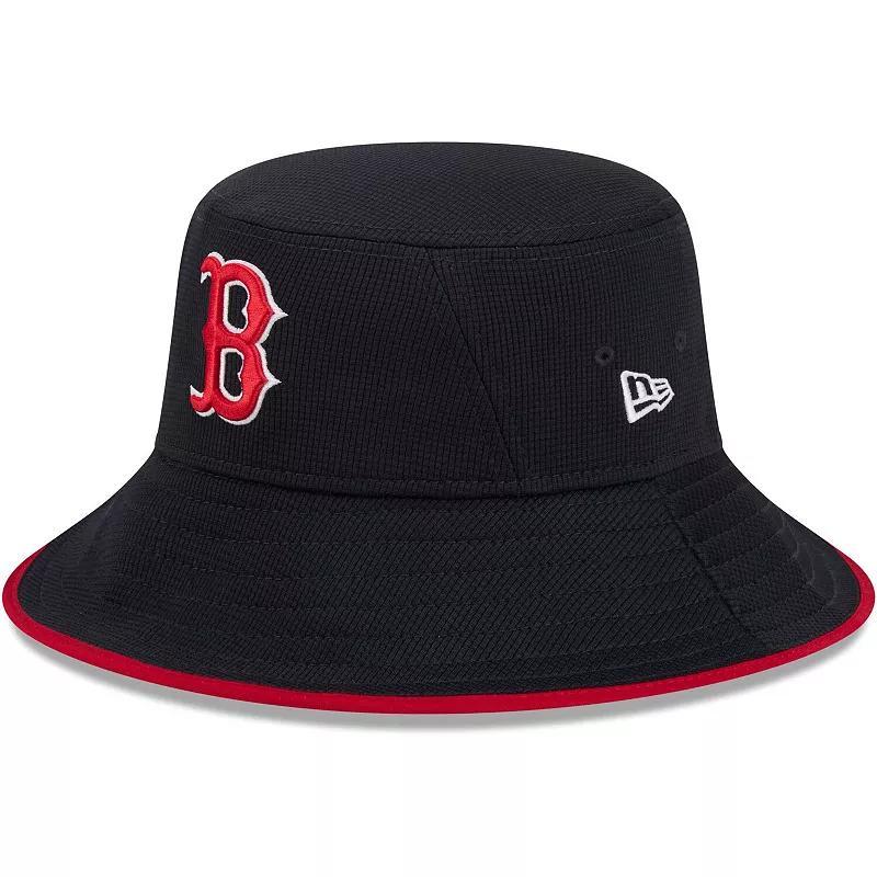 Mens New Era Boston Red Sox Game Day Bucket Hat, Blue Product Image