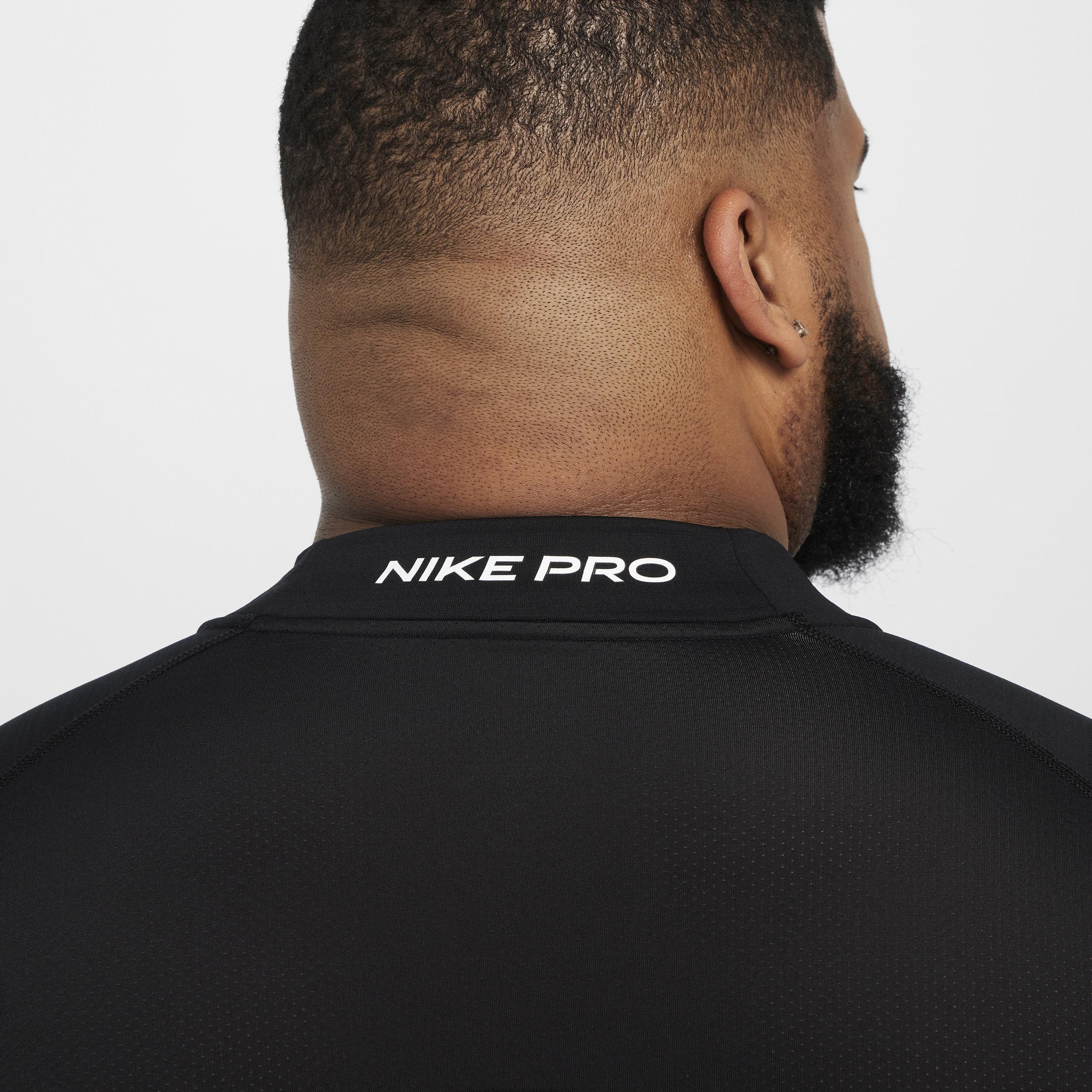 Nike Pro Men's Dri-FIT Warm Long-Sleeve Fitness Mock Product Image