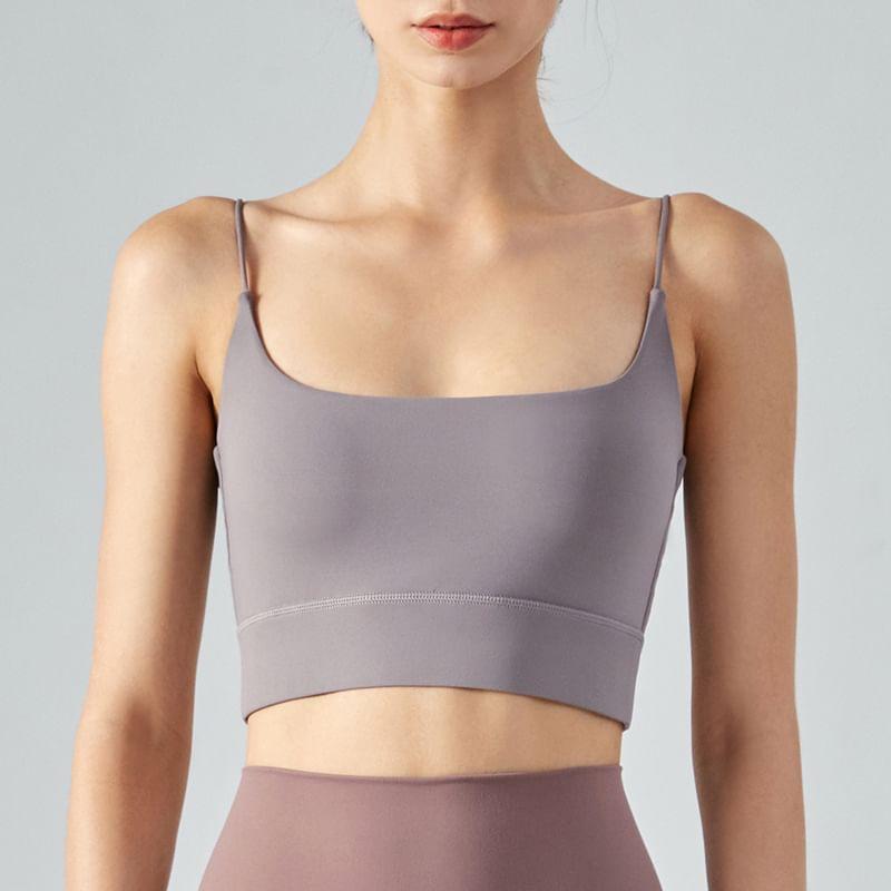 Plain Sports Bra Product Image