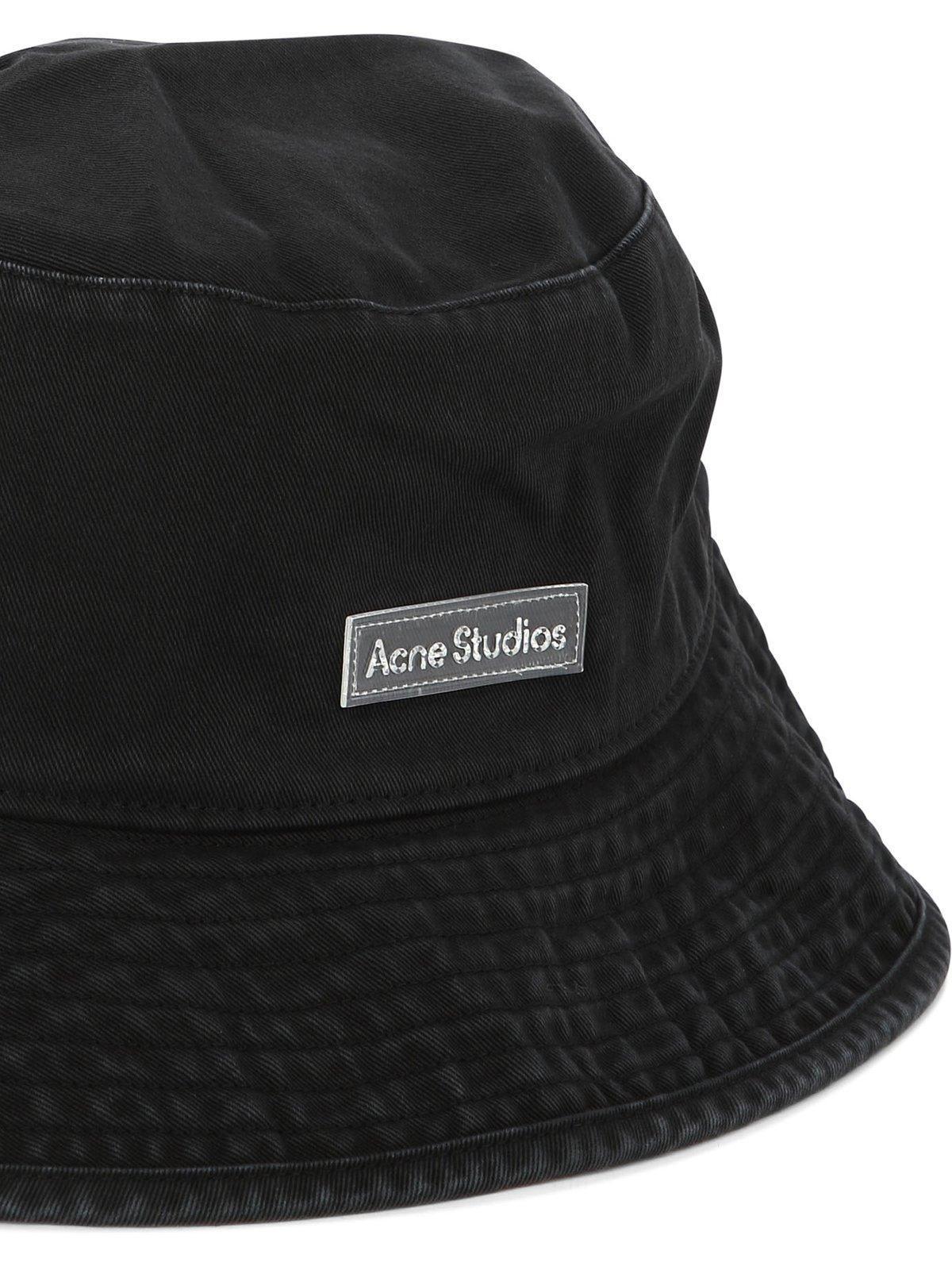 Twill Bucket Hat In Black Product Image