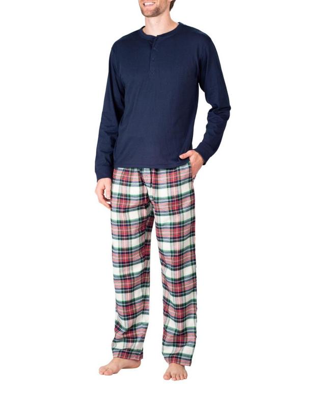 Sleep Hero Mens Flannel Pajama Set Product Image