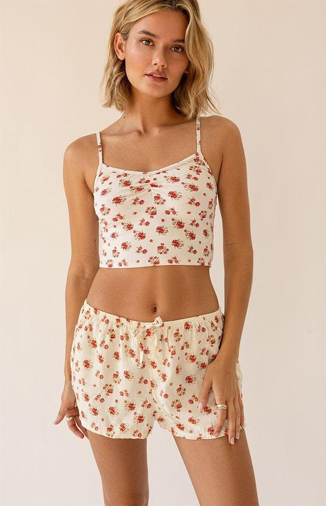 Dippin' Daisy's Women's Summer Nights Top in White/Red - Product Image