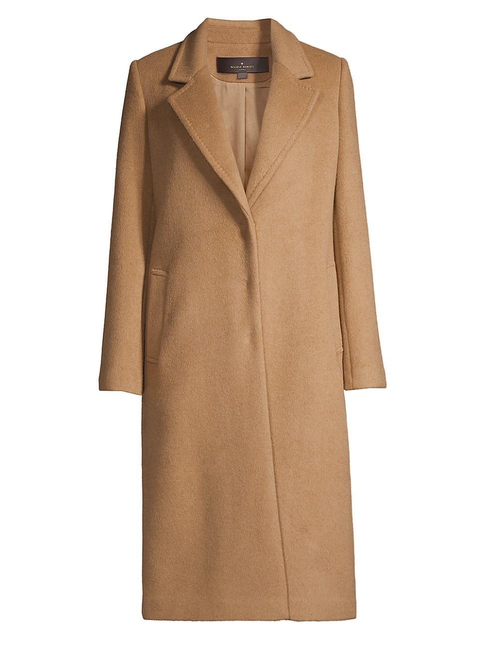 Womens Tessa Wool-Camel Coat product image