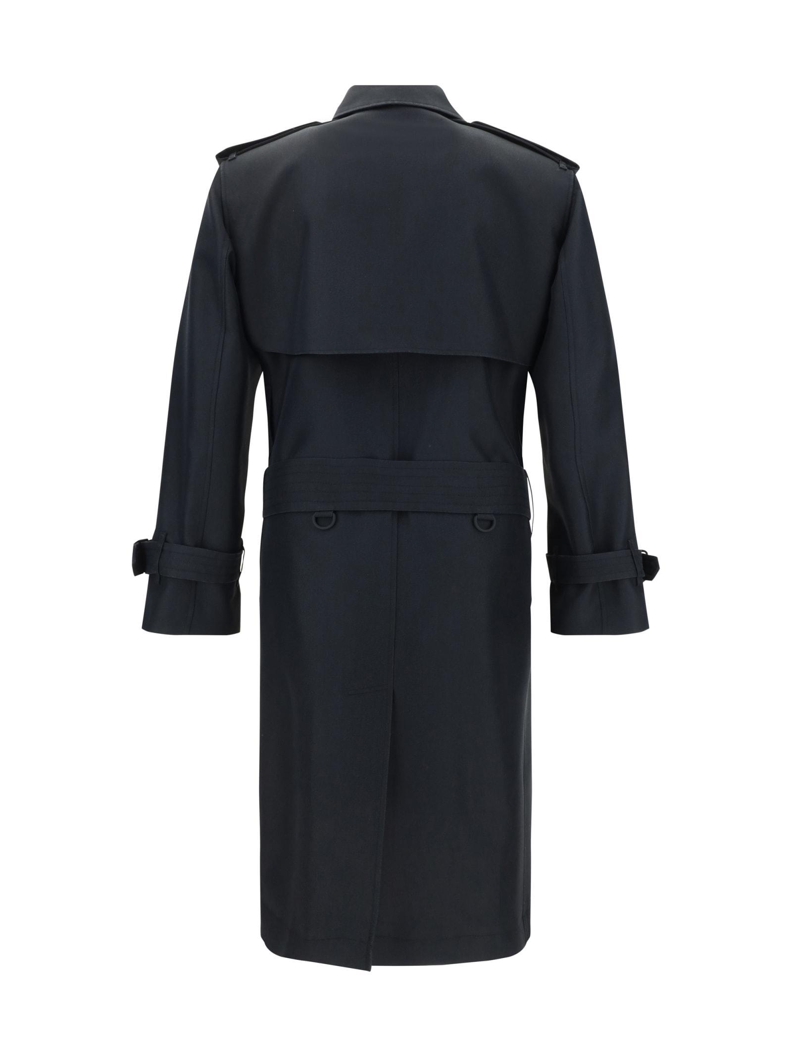 Trench Coat In Black Product Image