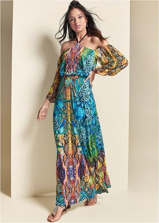 Printed Maxi Dress Product Image