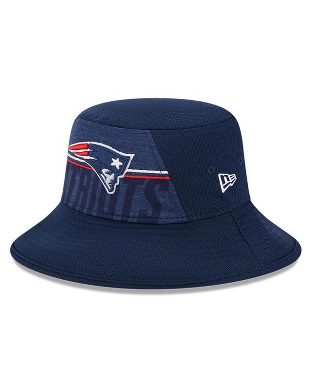 Mens New Era Navy New England Patriots 2023 Nfl Training Camp Stretch Bucket Hat Product Image