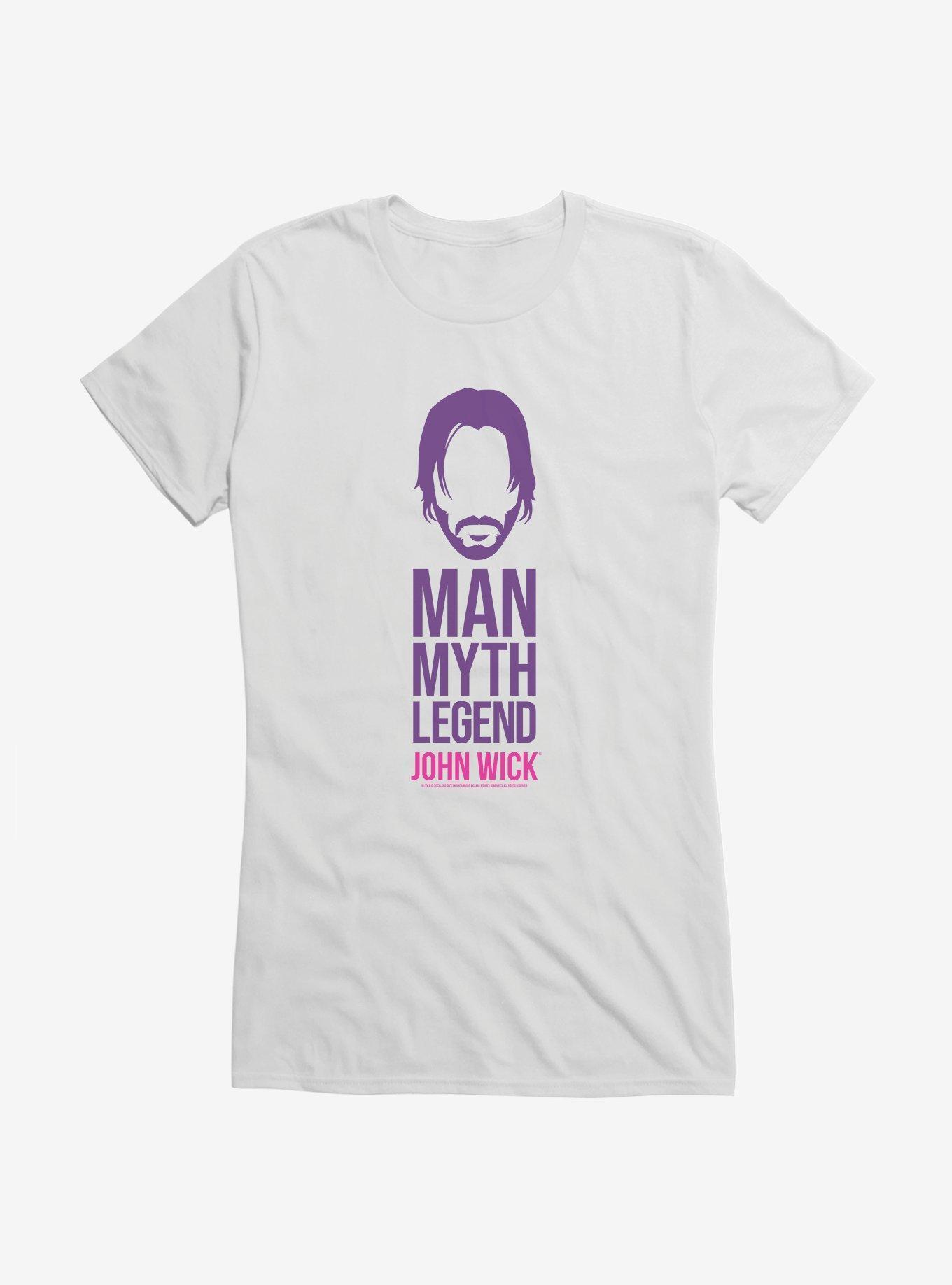 John Wick Man Myth Legend Girls T-Shirt Product Image