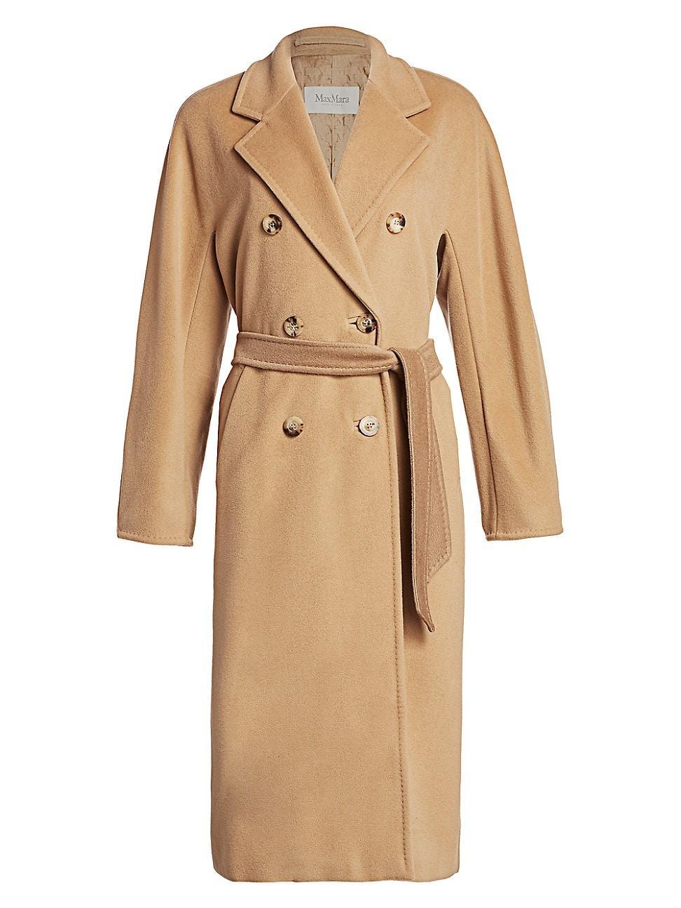 Womens 101801 Icon Madame Wool & Cashmere Double-Breasted Coat Product Image