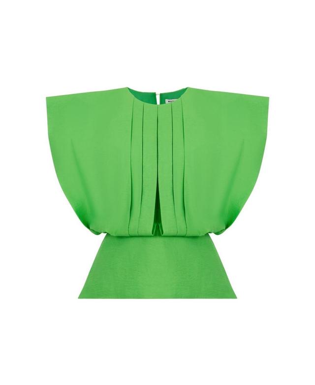 Womens Pleat Detailed Blouse Product Image