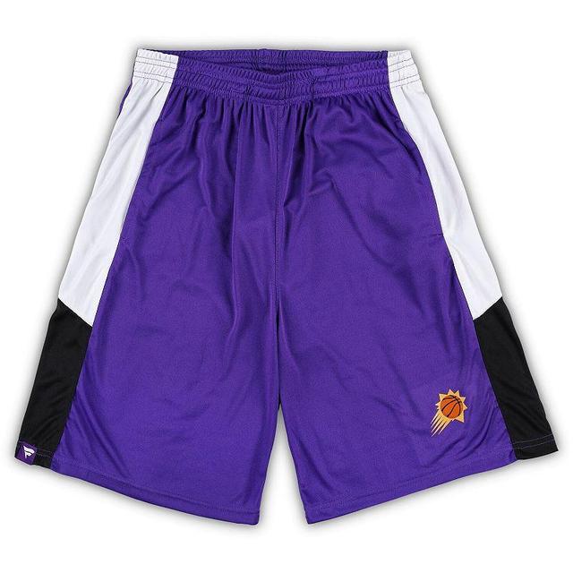 Mens Fanatics Branded Purple Phoenix Suns Big & Tall Champion Rush Practice Shorts Product Image