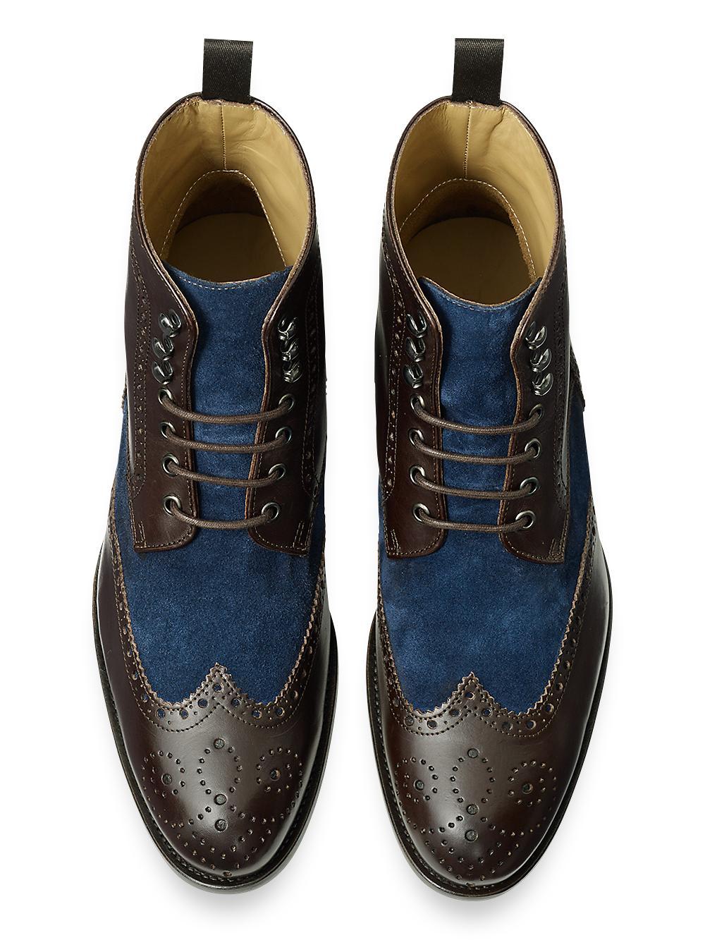 Robert Boot - Brown/navy Product Image