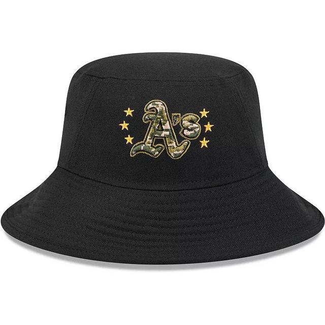 Mens New Era Oakland Athletics 2024 Armed Forces Day Bucket Hat Product Image