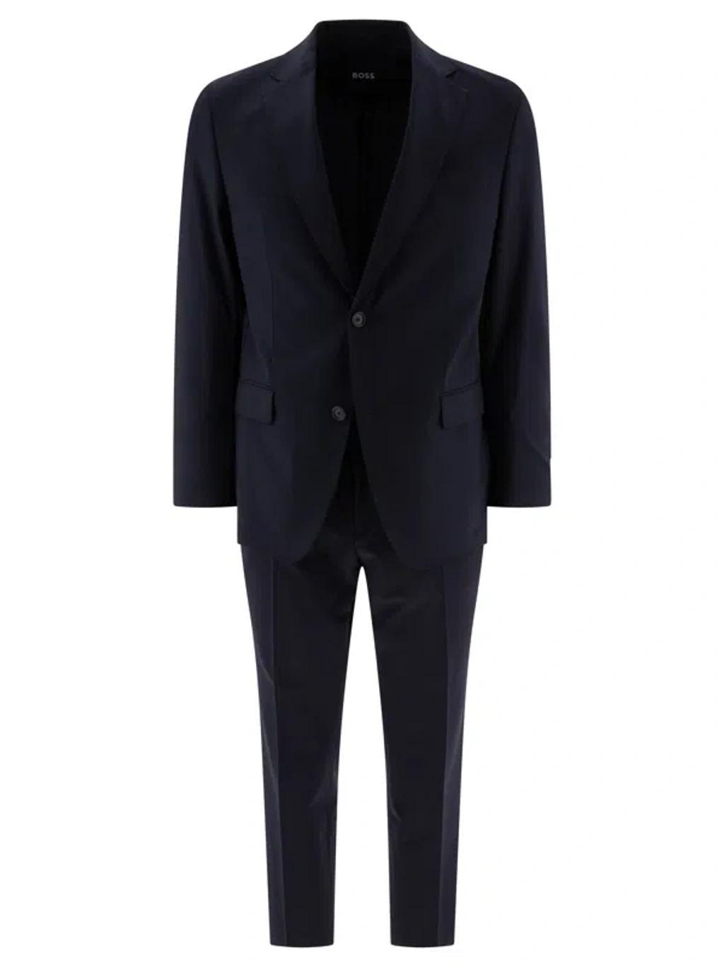 HUGO BOSS Boss  Two Piece Tailored Suit In Blue Product Image