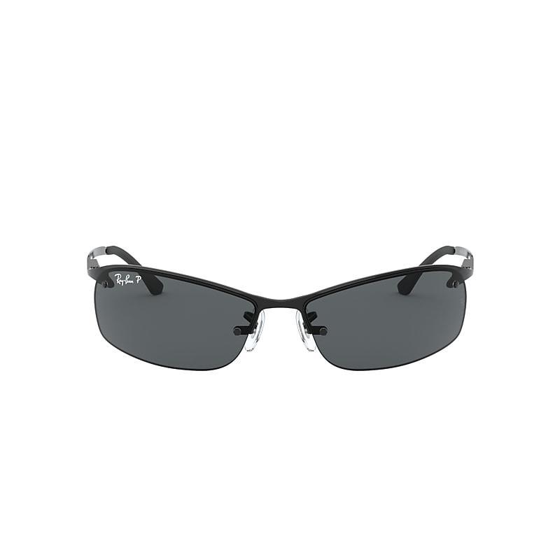 Ray-Ban Polarized UVAUVB Protection Rectangular Sunglasses Product Image