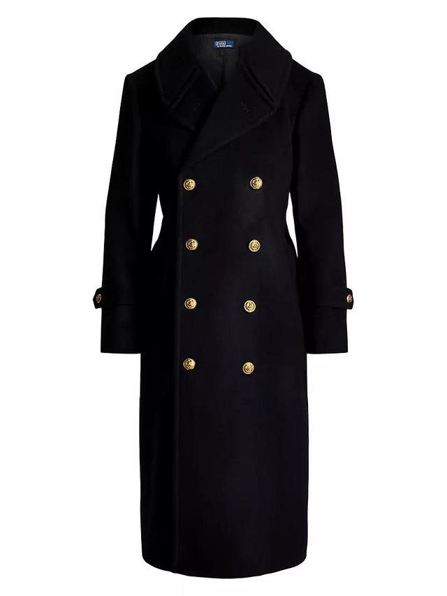 Wool Double-Breasted Coat Product Image