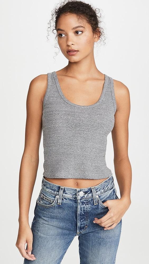 AMO Crop Rib Tank | Shopbop Product Image