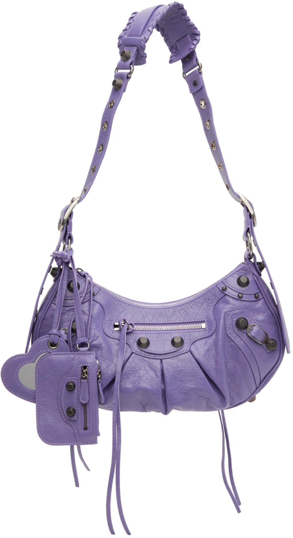 Handbags. In Purple Product Image