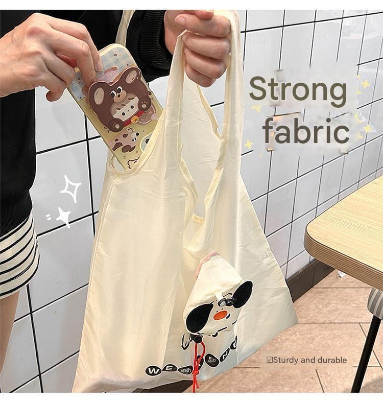 Dog Foldable Shopper Bag (Various Designs) Product Image